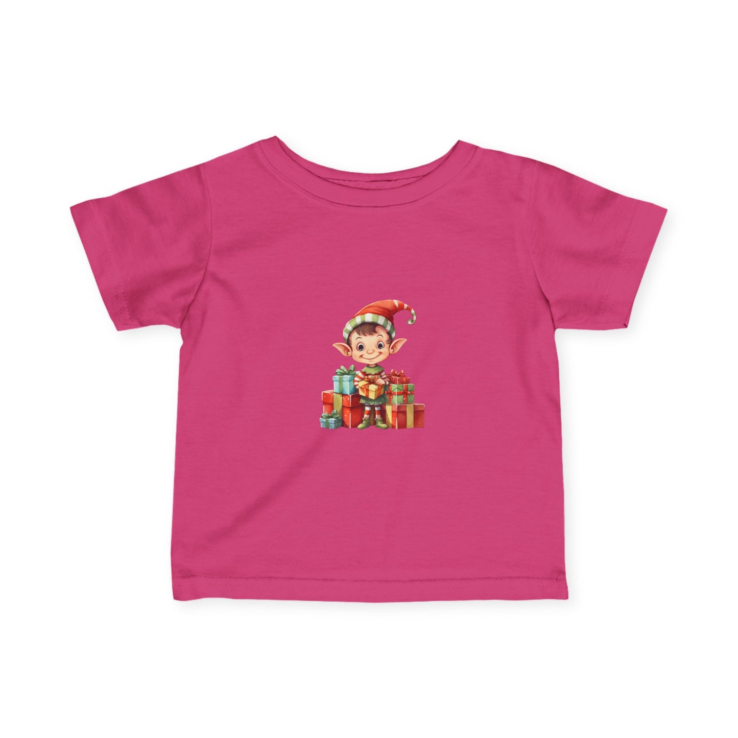 Christmas Elf Infant Tee, Cute Christmas Gift, Baby Holiday Outfit, Toddler Christmas Shirt, Kids Winter Apparel