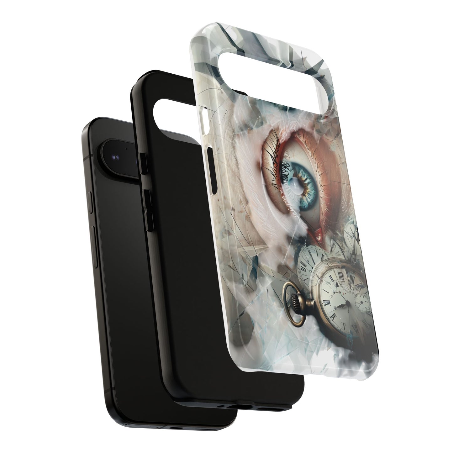 Artistic Eye Phone Case, Unique Smartphone Cover, Whimsical Gift for Art Lovers, Trendy Tech Accessory, Birthday Present, Holiday Gift