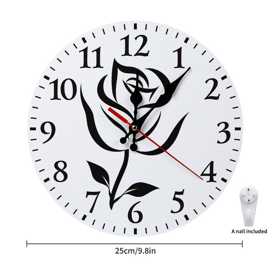 Modern Wooden Wall Clock