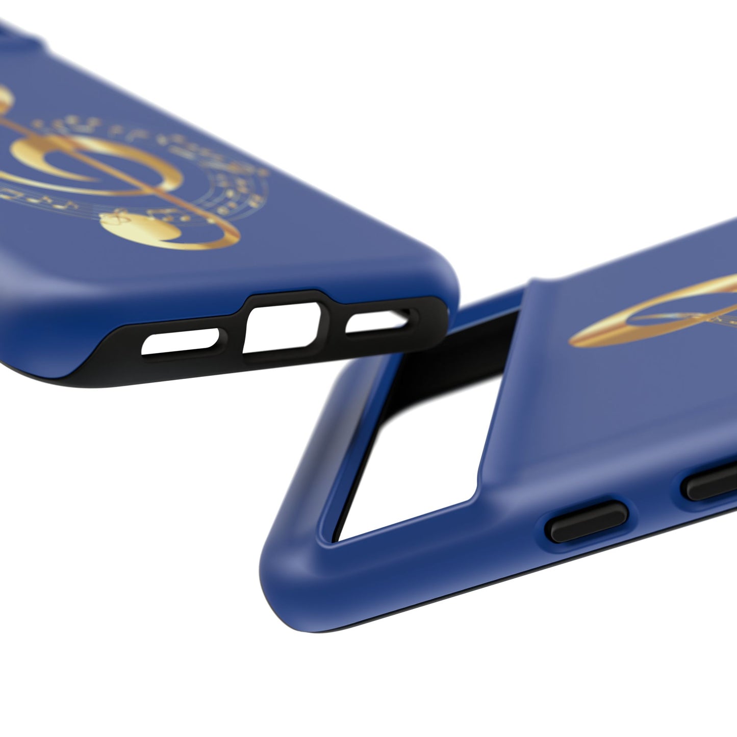 Tough Cases Blue and Gold Musical Note