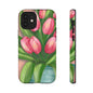 Floral Phone Case with Vibrant Tulips - Tough Cases for Garden Lovers, Spring Gifts, Nature Enthusiasts, Unique Gadget Accessories, [...]