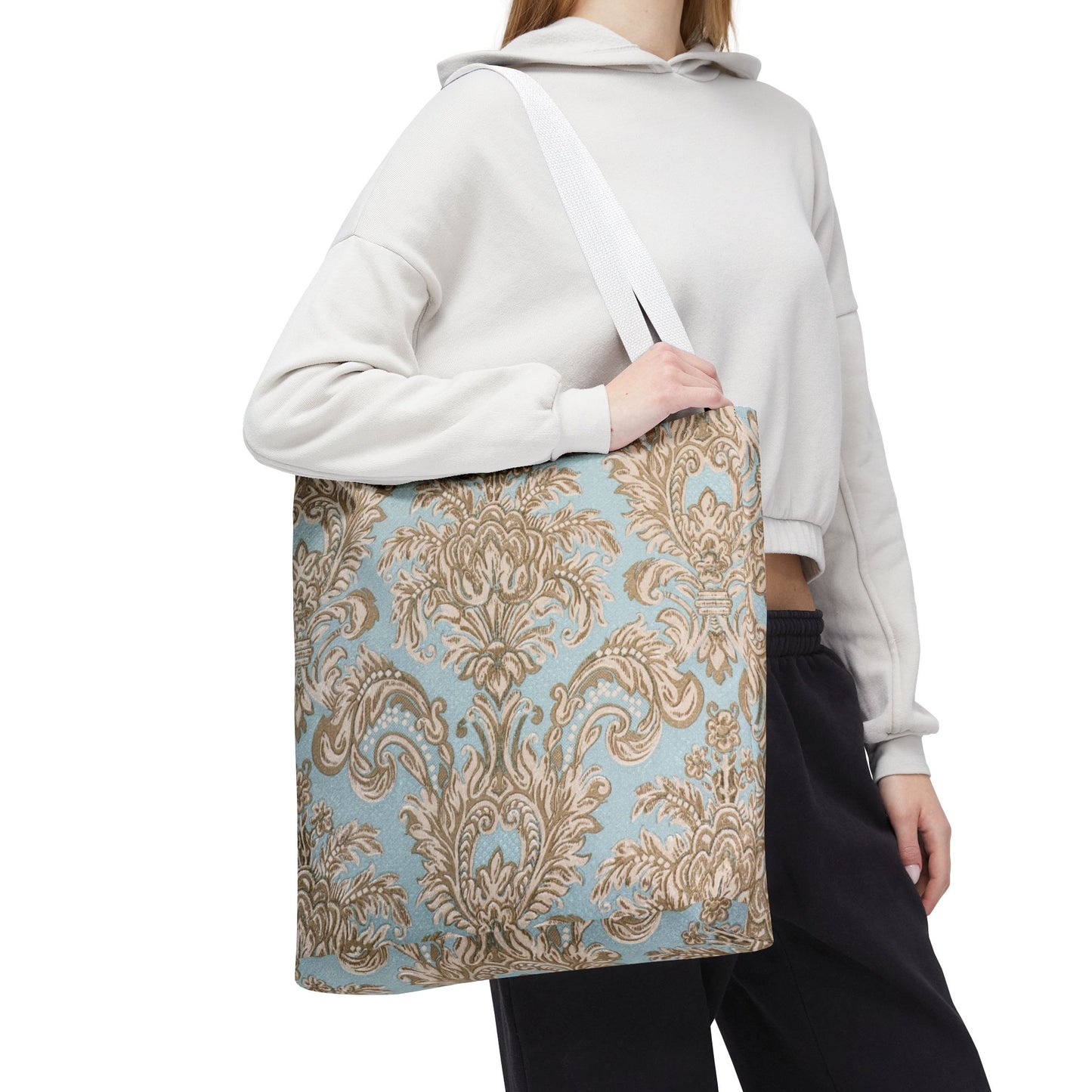 Chic Floral Tote Bag, Stylish Everyday Bag, Travel Tote, Shopper's Essential, Gift for Her, Beach Bag