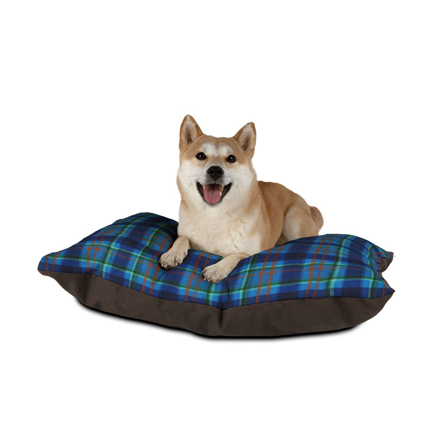Cozy Plaid Pet Bed - Comfy Dog Bed, Cat Bed, Plaid Pet Cushion, Soft Pet Mat, Modern Pet Decor