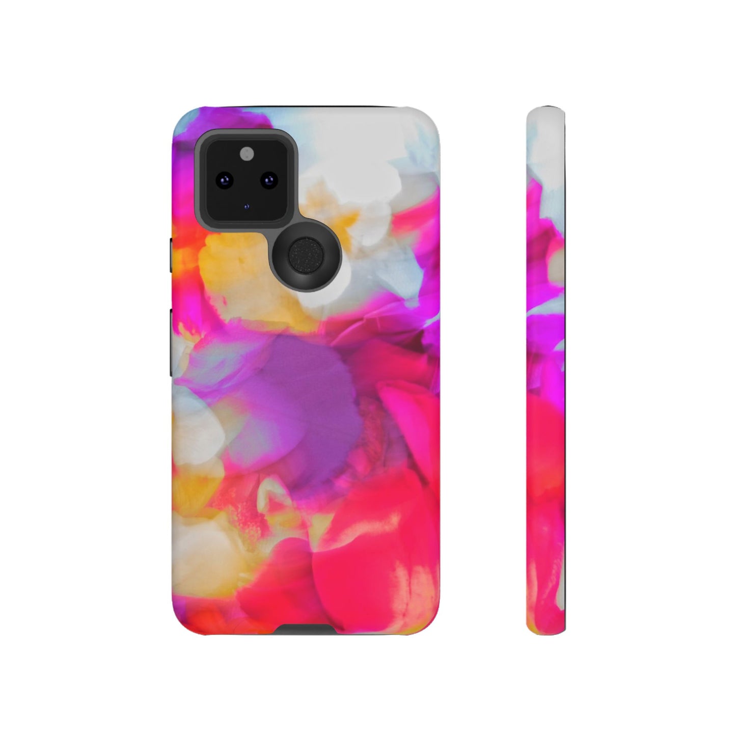 Floral Phone Case: Stylish Art for Your Device, Tough Cases, Gift for Her, Flower Print, Trendy Accessories, Phone Protection