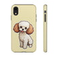 Cute Dog Phone Case, Pet Lover Gift, Custom Phone Cover, Cartoon Dog Case, Durable Phone Accessory
