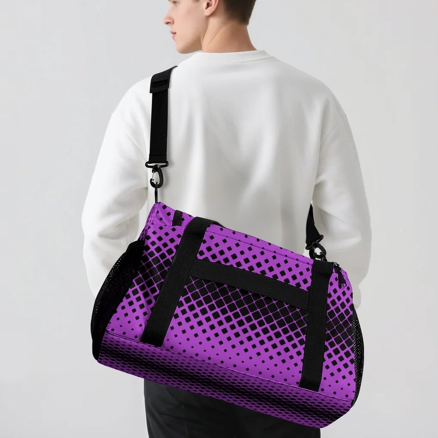 Travel Duffel Bag - Purple