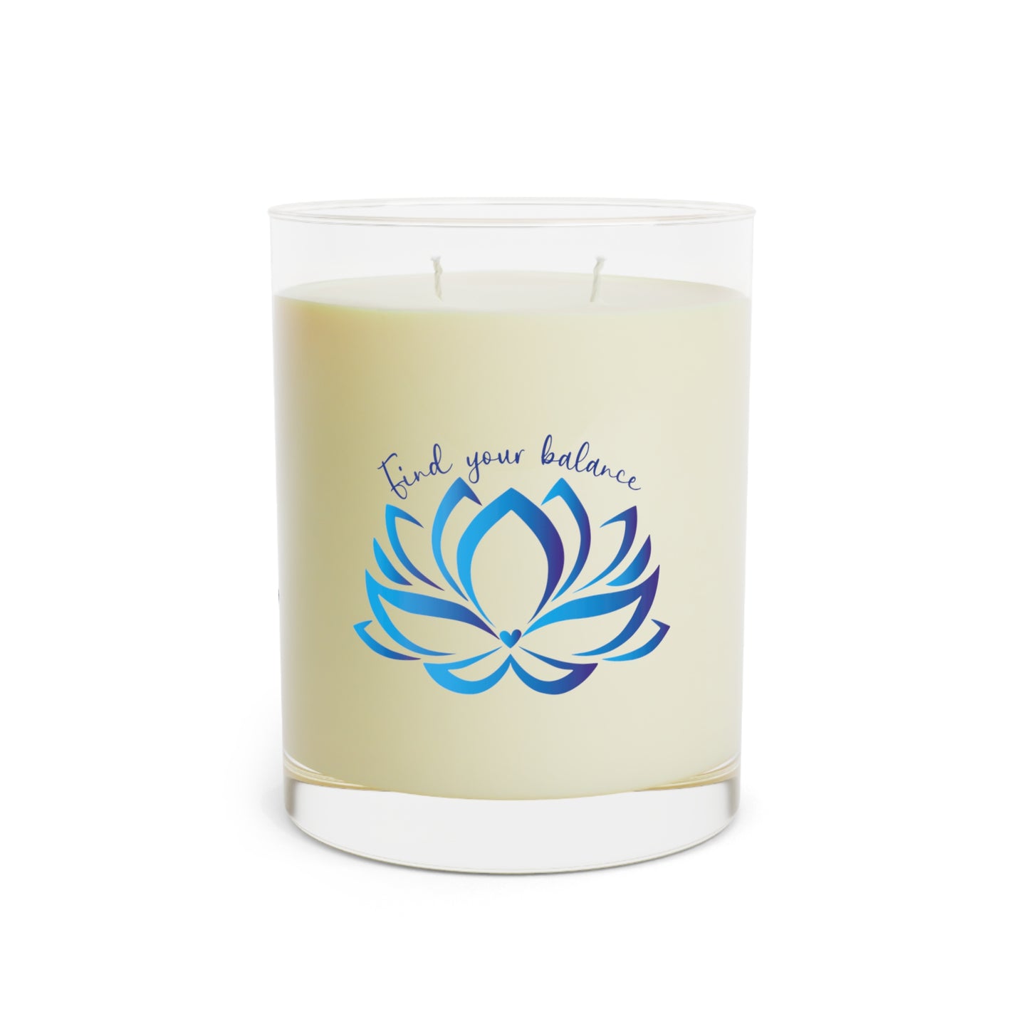 Calming Scented Candle - Find Your Balance | Aromatherapy Gift, Relaxation, Meditation, Home Decor, Self-Care