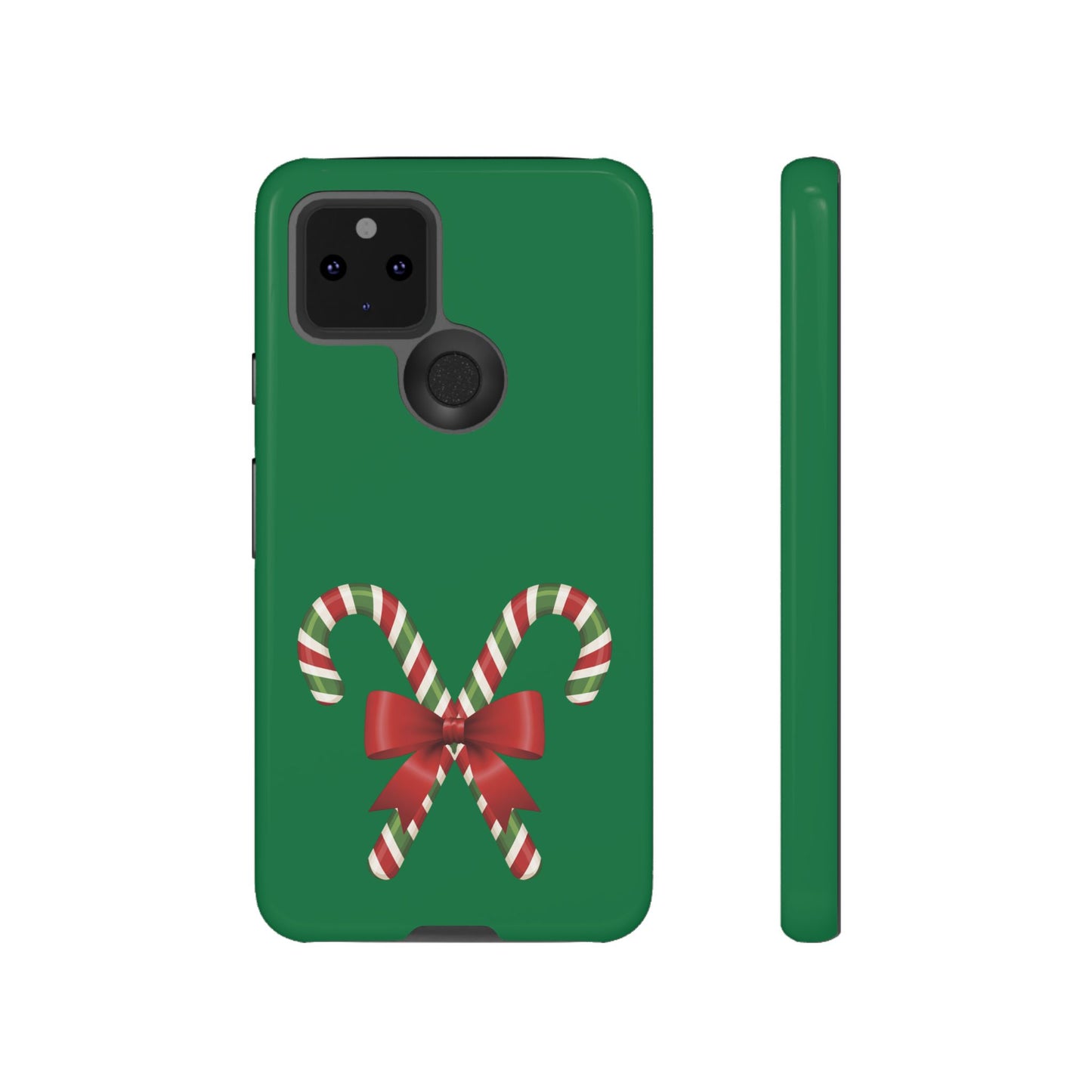 Candy Cane Phone Case: Holiday Spirit, Festive Gift, Cute Accessories, Christmas Decor, Seasonal Style