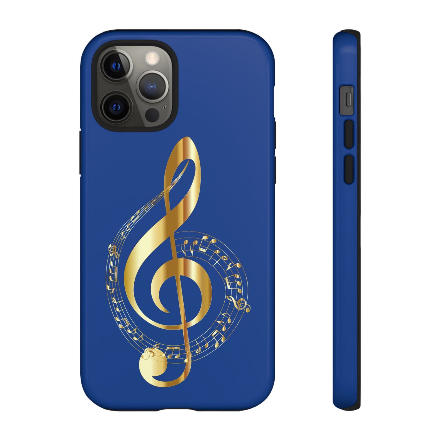 Tough Cases Blue and Gold Musical Note