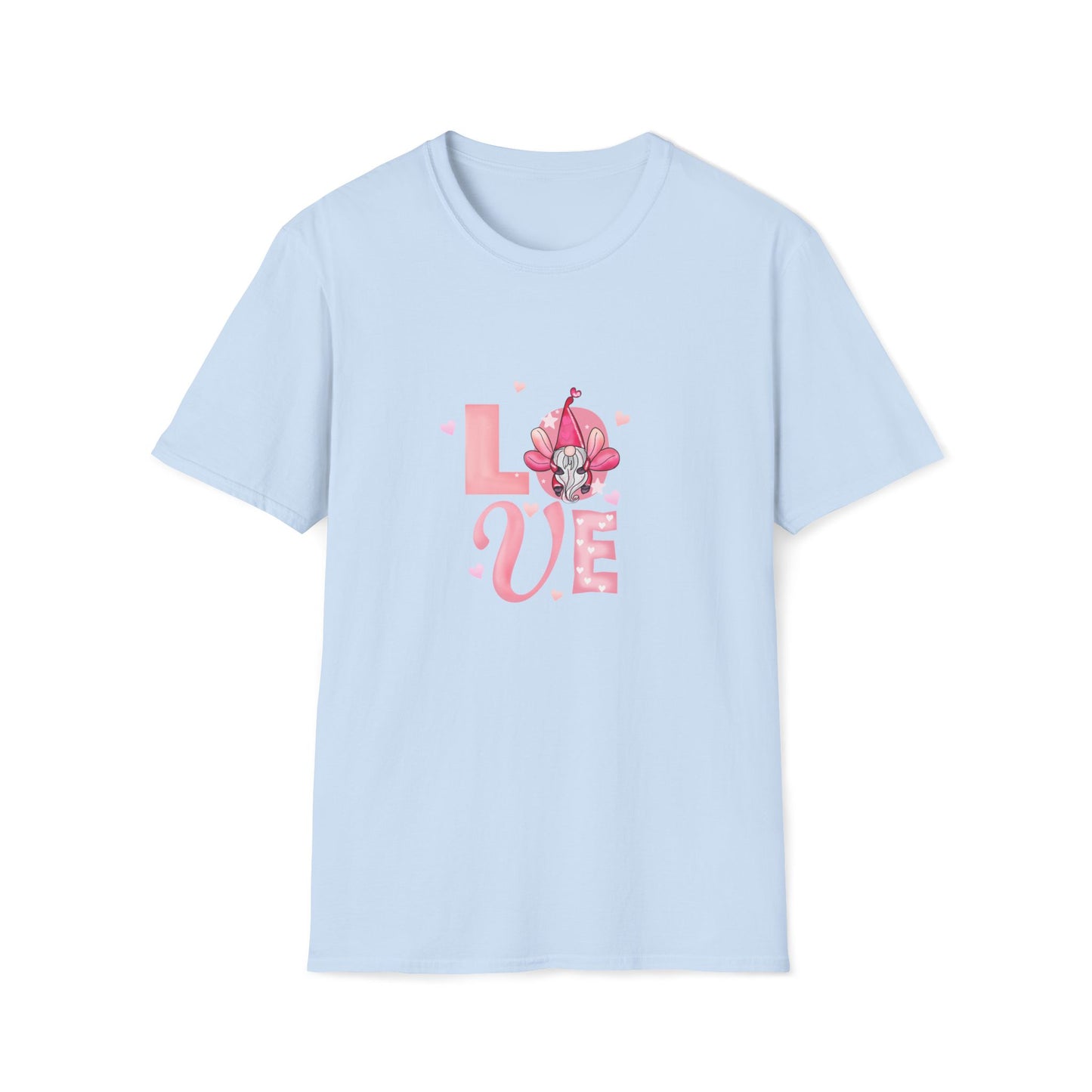 Love Cherry Blossom T-Shirt — Pink Floral "LOVE" Graphic Tee
