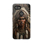 Native American Art Phone Case, Strong Culture Design, Unique Gift for Him or Her, Tough Cases, Customizable Protector, Tribal Style