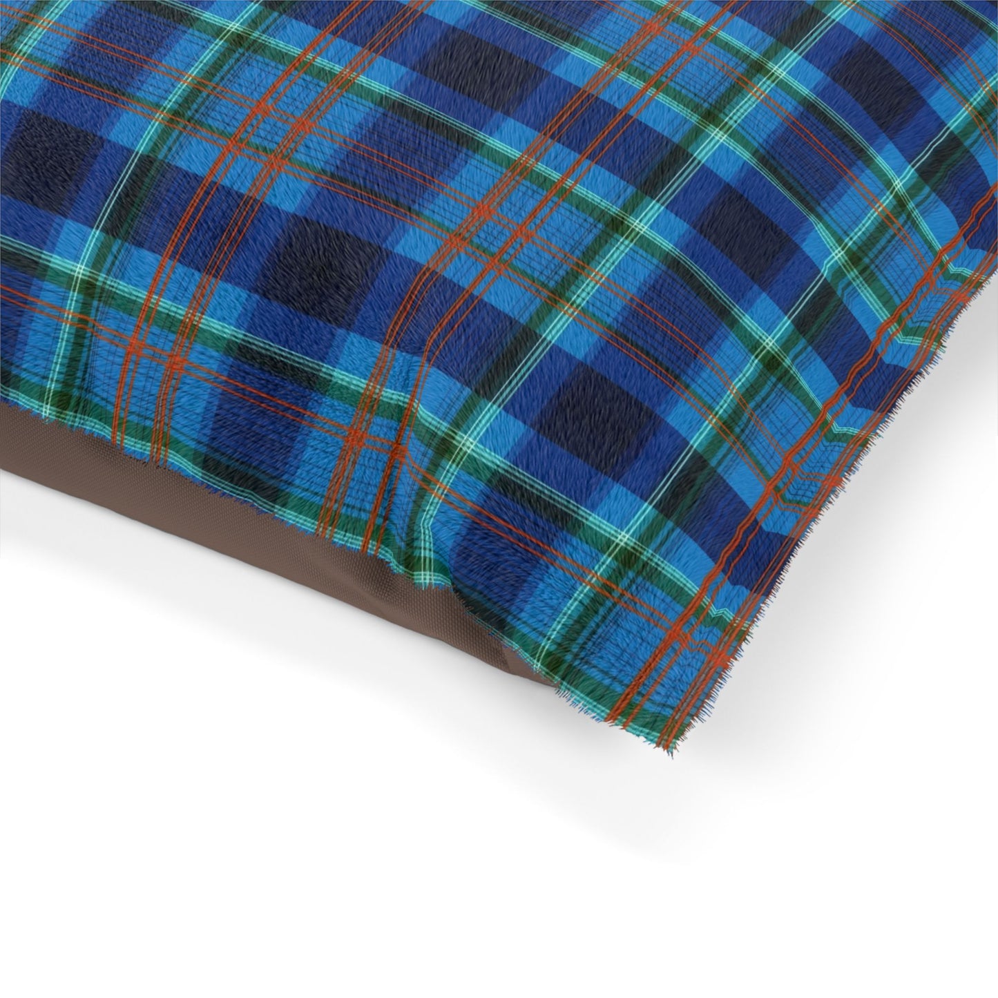 Cozy Plaid Pet Bed - Comfy Dog Bed, Cat Bed, Plaid Pet Cushion, Soft Pet Mat, Modern Pet Decor