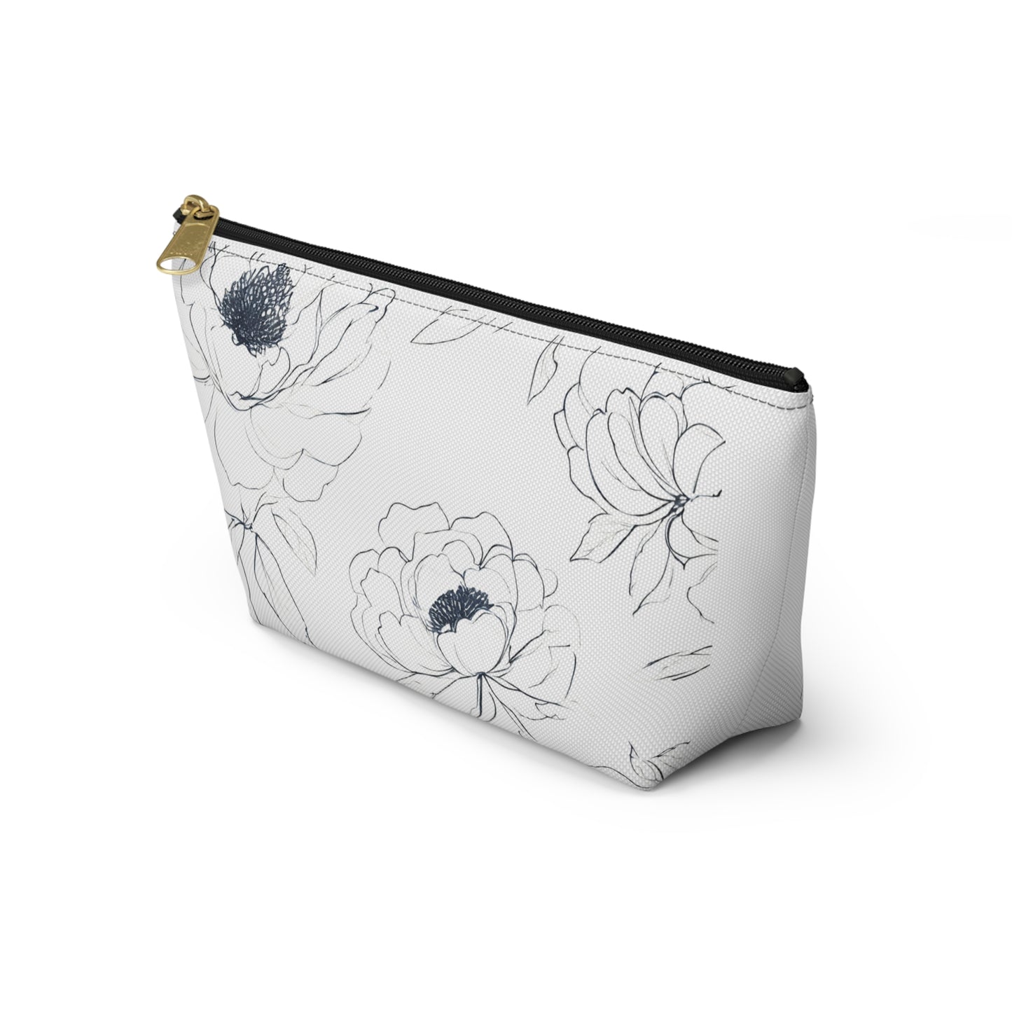 Floral Accessory Pouch, Makeup Bag, Cosmetic Case, Gift for Her, Travel