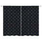 Sheer Curtain Navy Blue
