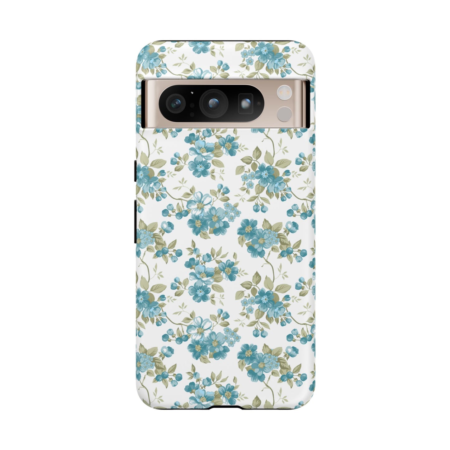 Floral Phone Case - Tough Cases, Durable Phone Cover, Cute Floral Design, Gift for Her, Trendy Phone Accessory, Spring Style
