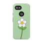 Floral Phone Case - Tough Cases for Nature Lovers, Cute Green Flower Design, iPhone Cover, Gift for Her, Spring Accessories