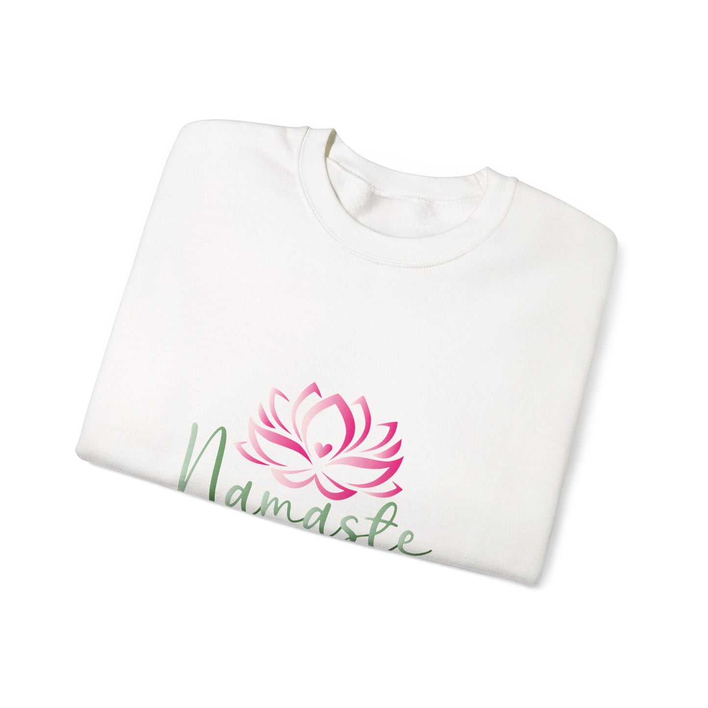 Namaste Lotus Sweatshirt — Cozy Yoga Crewneck for Meditation & Mindfulness