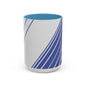 Elegant Stripe Accent Coffee Mug - Perfect for Gifts, Home Decor, Office, Birthdays, and Tea Lovers
