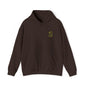 Floral S Initial Hoodie — Monogrammed Flower Letter Sweatshirt