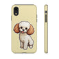 Cute Dog Phone Case, Pet Lover Gift, Custom Phone Cover, Cartoon Dog Case, Durable Phone Accessory
