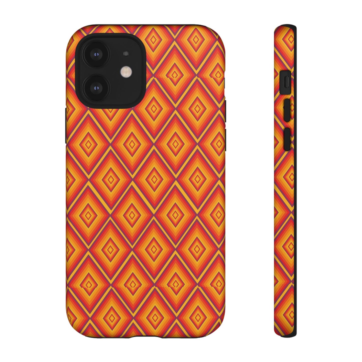 Geometric Phone Case, Tough Cases for Protection, Stylish Smartphone Cover, Vibrant Patterned Phone Accessory, Unique Gift Idea, [...]