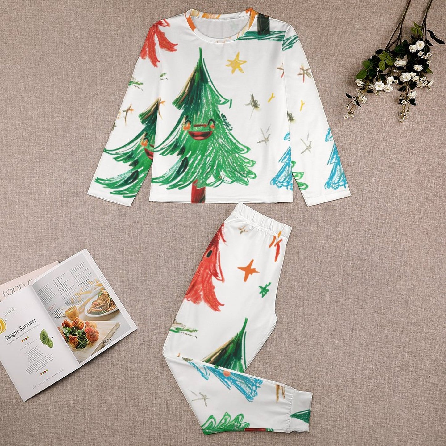 Long Sleeve Girls Nightwear