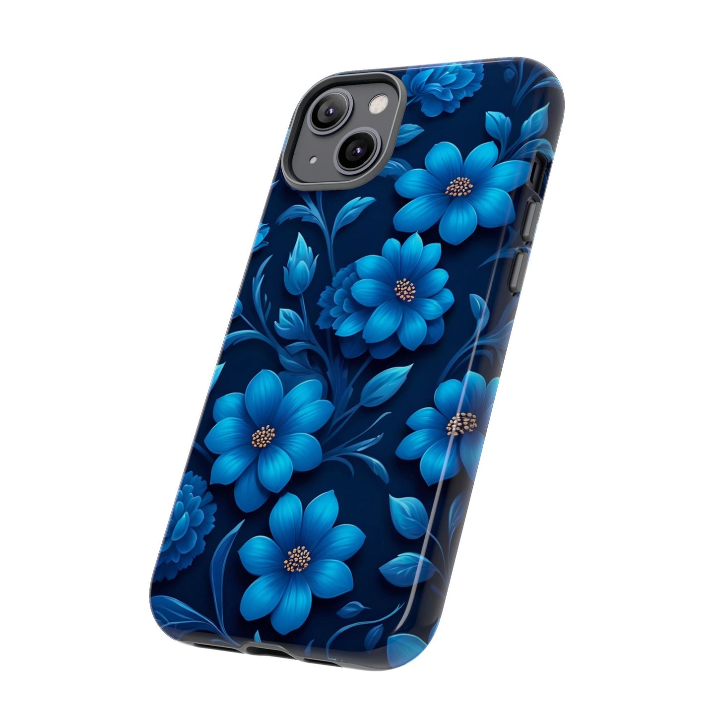 Tough Cases: Floral iPhone Case, Vibrant Phone Cover, Flower Patterned Case, Protective Floral Design, Spring Gift Idea