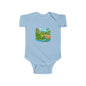Baby Bodysuit - Cute Frog Pond Graphic Infant Onesie