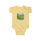 Baby Bodysuit - Cute Frog Pond Graphic Infant Onesie