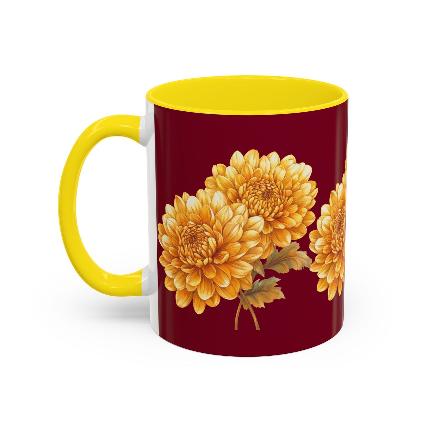 Beautiful Floral Accent Coffee Mug | Perfect Gift for Flower Lovers, Home Decor, Cozy Vibes, Mother’s Day, and Birthdays