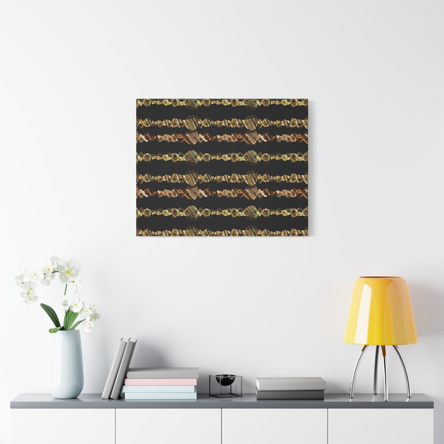 Artistic Canvas Gold and Black