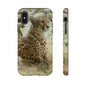 Cheetah Phone Case, Tough Cases, Animal Lover Gift, Wildlife Protection, Eco-Friendly Mobile Cover, Unique Phone Accessory