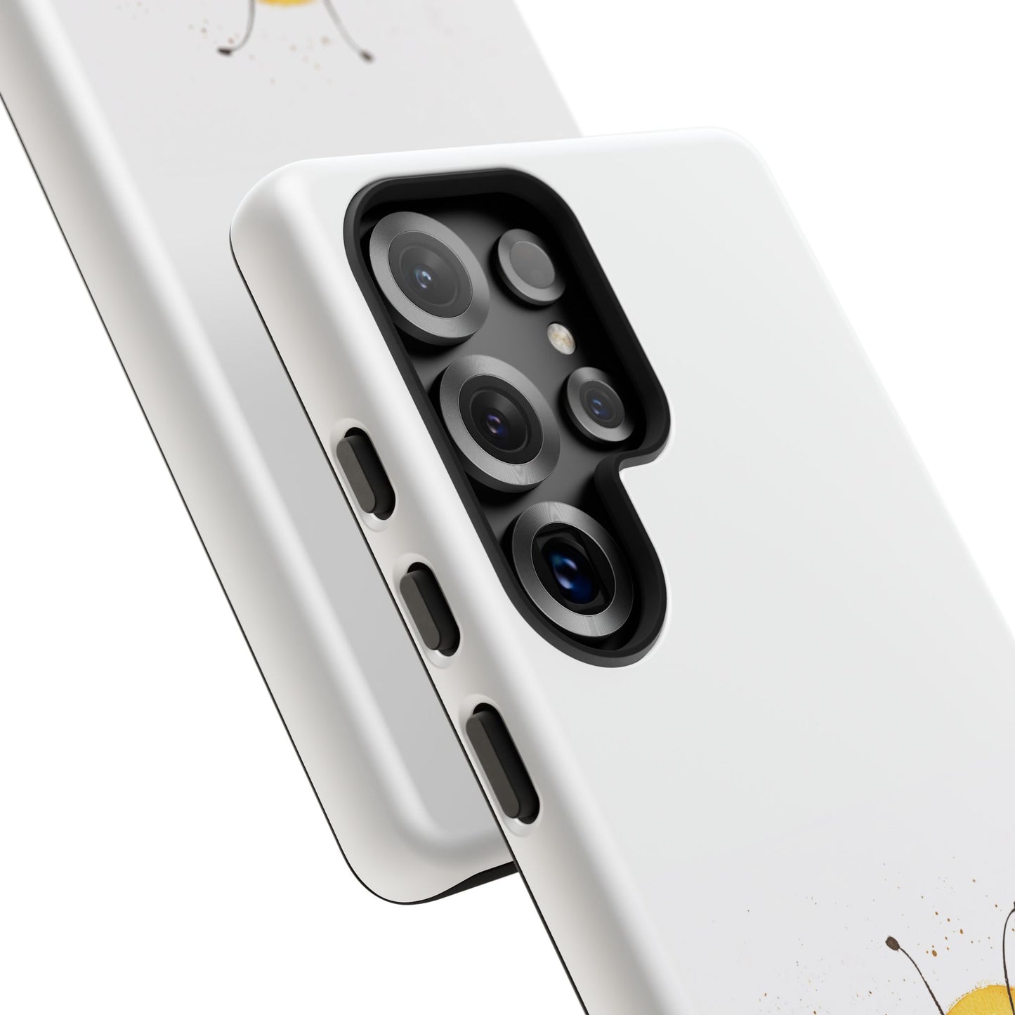 Bee Phone Case, Cute Bee Design, Tough Phone Cover, Gift for Nature Lovers, Floral Bee Mobile Case, Bee-themed Accessory