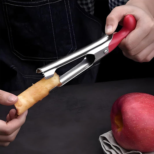 Premium Apple Corer Tool - Ultra Sharp, Stainless Steel, Serrated Blades for Easy Coring - Easy to Use & Clean, Durable Corer Remover