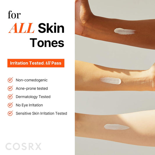 COSRX Airy-Light Clear Sunscreen Stick with Vitamin E&C SPF 50, 0.67 oz, 19g, Korean Suncreen Stick Suncare Sunblock, Lightweight, No White Cast