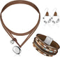 3 Pcs Western Jewelry for Women Bohemian Turquoise Jewelry Set Women Country
