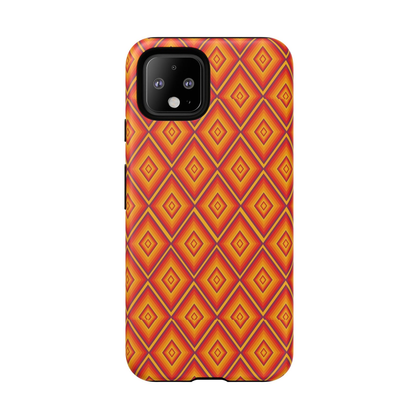 Geometric Phone Case, Tough Cases for Protection, Stylish Smartphone Cover, Vibrant Patterned Phone Accessory, Unique Gift Idea, [...]