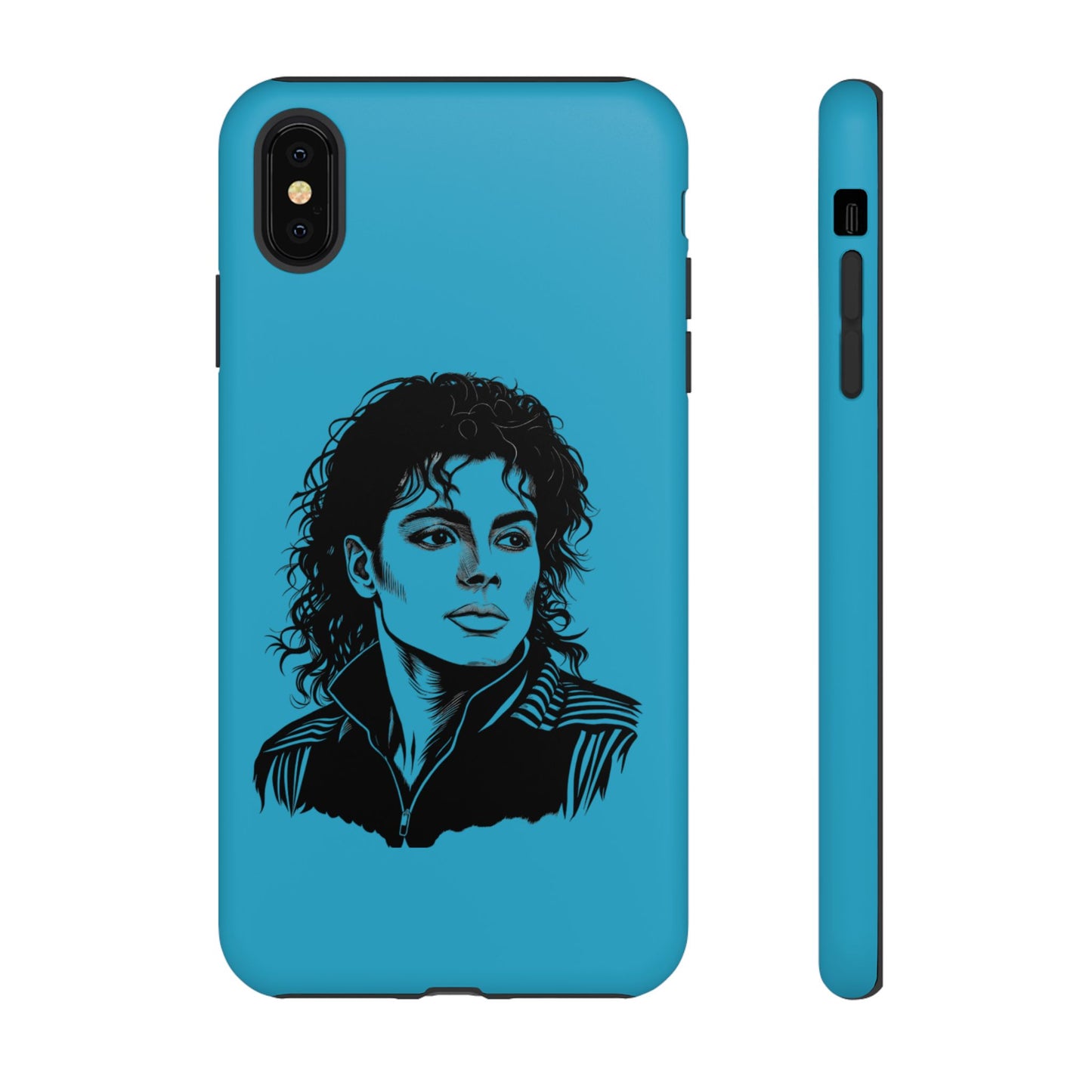 Michael Jackson Phone Case - Tough Cases, Pop Music Gifts, Retro Art, Unique Phone Accessories, Vintage Design