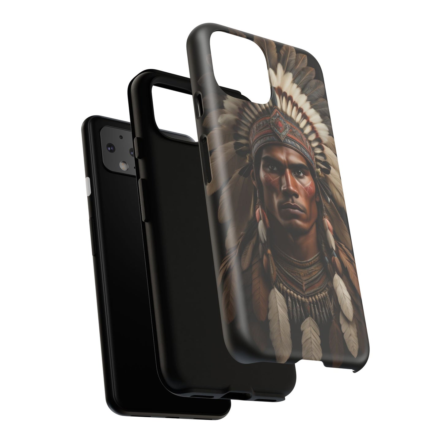 Native American Art Phone Case, Strong Culture Design, Unique Gift for Him or Her, Tough Cases, Customizable Protector, Tribal Style