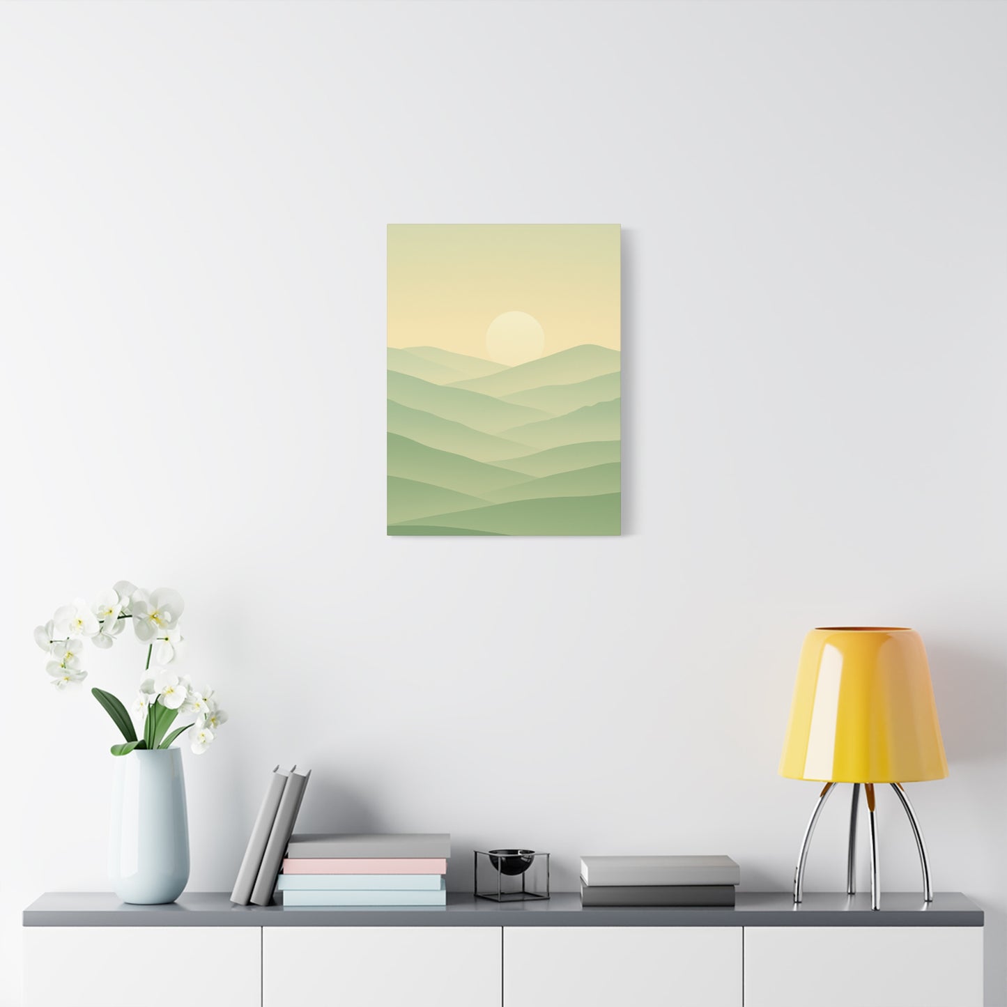 Matte Canvas, Stretched, 1.25" Sunset or Sunrise