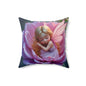 Spun Polyester Square Pillow