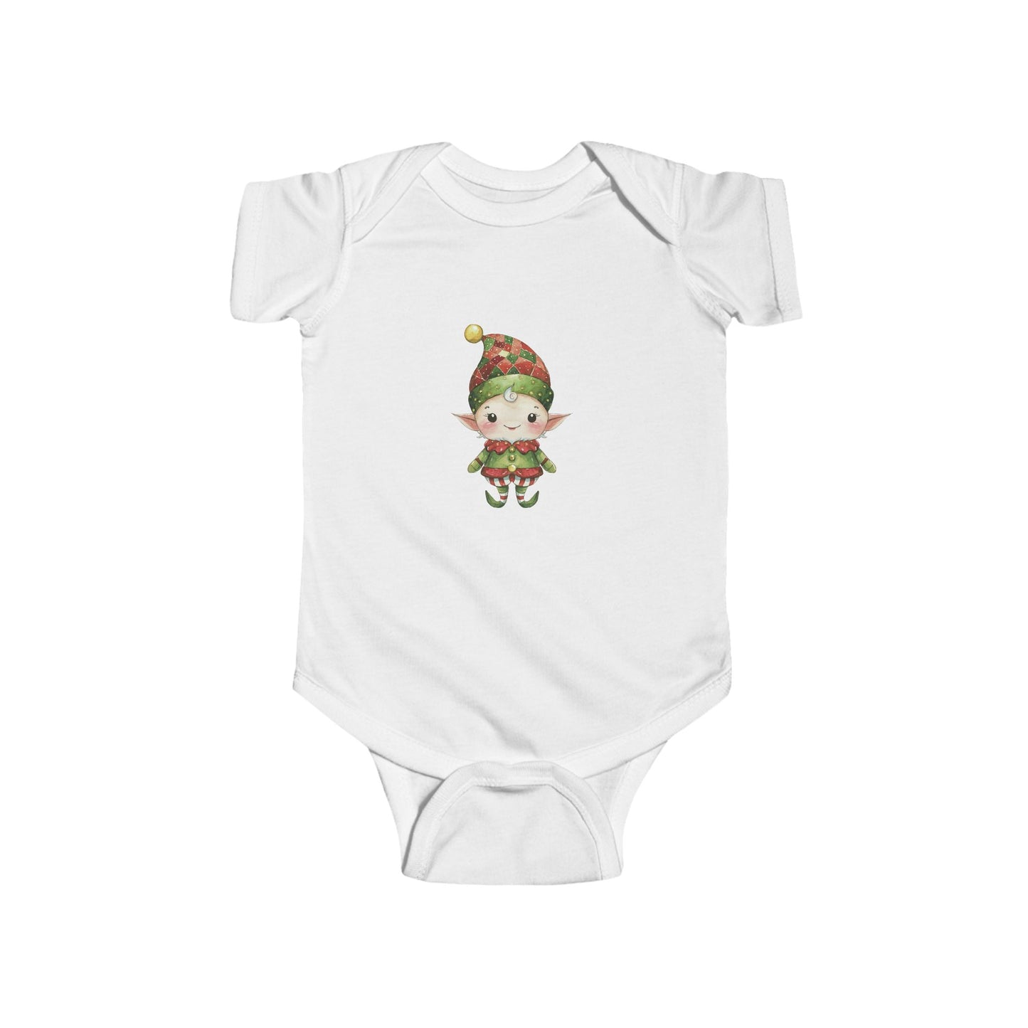 Christmas Elf Infant Bodysuit, Cute Baby Outfit, Holiday Wear, Christmas Gift, Baby Shower, Festive Infant Clothes