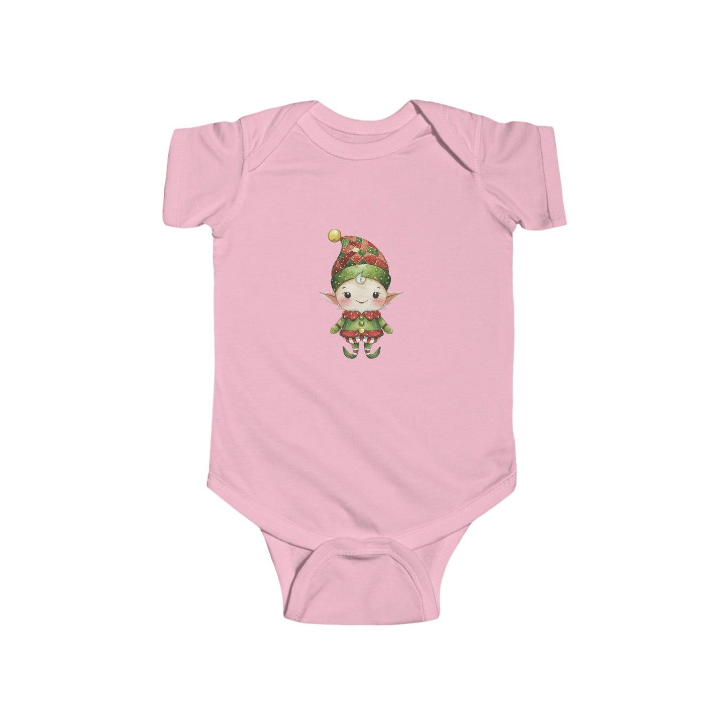 Christmas Elf Infant Bodysuit, Cute Baby Outfit, Holiday Wear, Christmas Gift, Baby Shower, Festive Infant Clothes