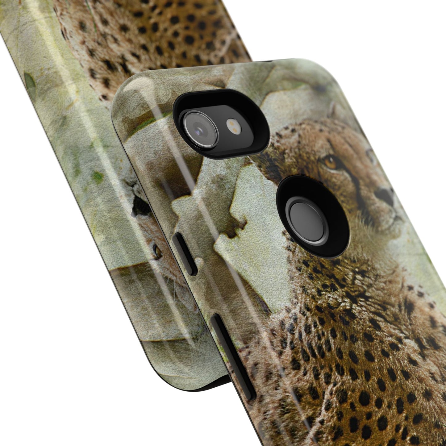 Cheetah Phone Case, Tough Cases, Animal Lover Gift, Wildlife Protection, Eco-Friendly Mobile Cover, Unique Phone Accessory