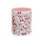 Accent Coffee Mug (11, 15oz) - Musical Notes