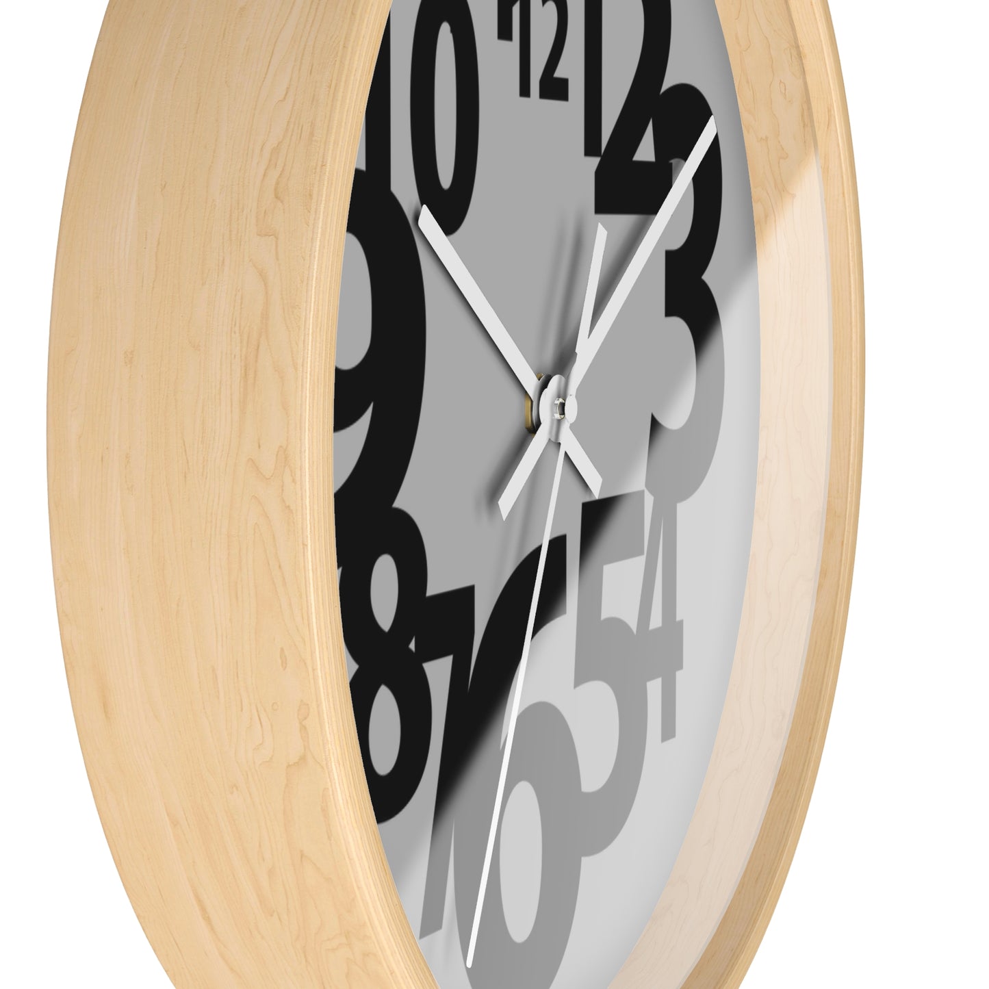 Stylish Modern Wall Clock, Home Decor, Unique Gift, Minimalist Design, Living Room Clock, Office Wall Clock