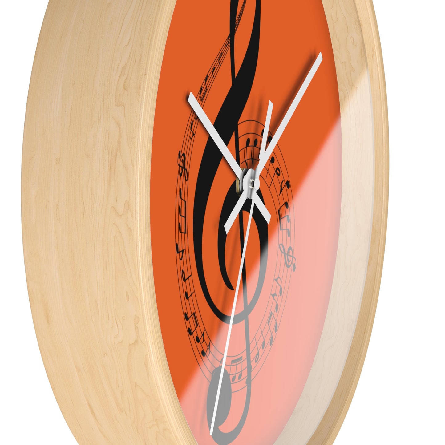 Musical Note Wall Clock | Perfect for Music Lovers, Home Decor, Gifts