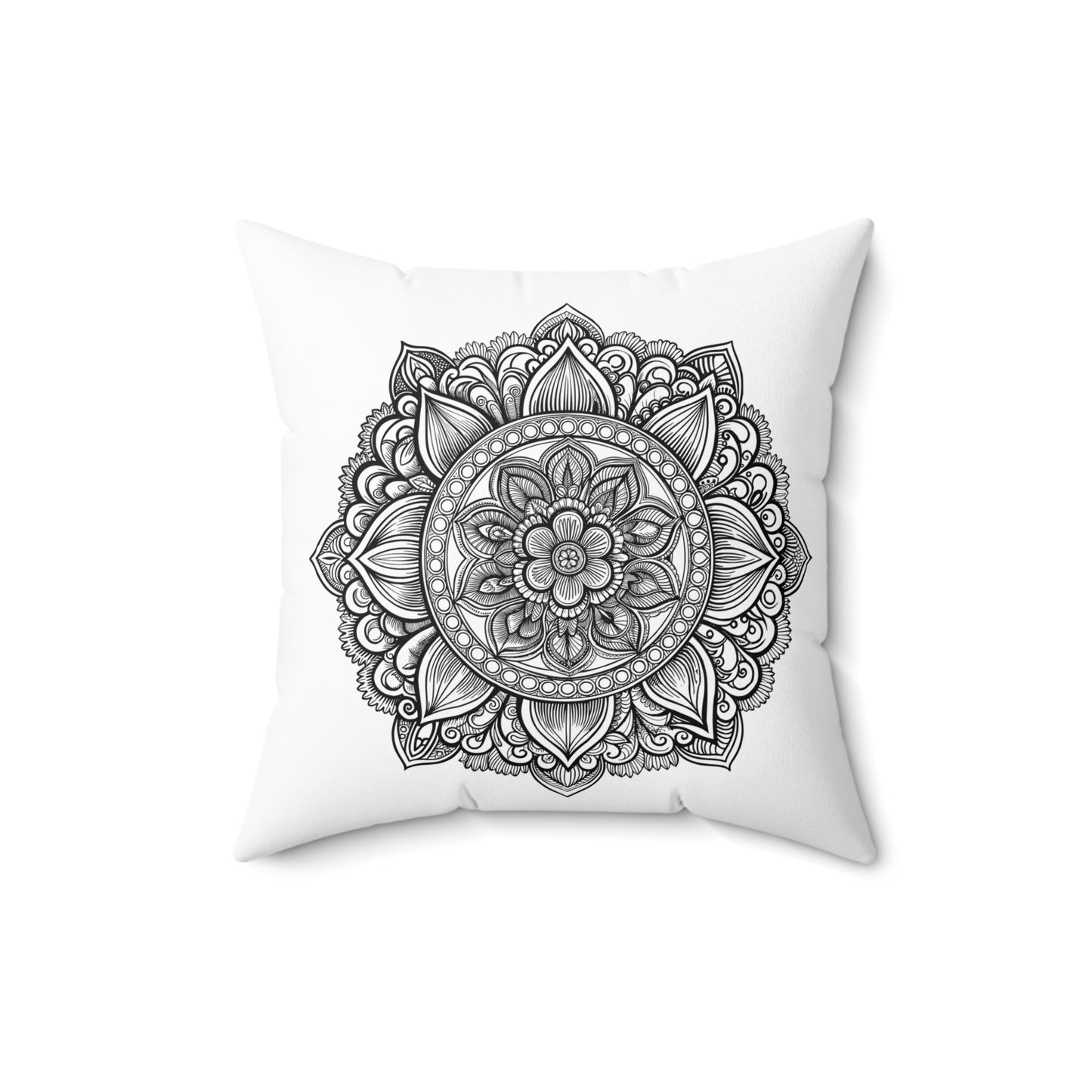 Boho Mandala Pillow