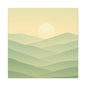 Matte Canvas, Stretched, 1.25" Sunset or Sunrise