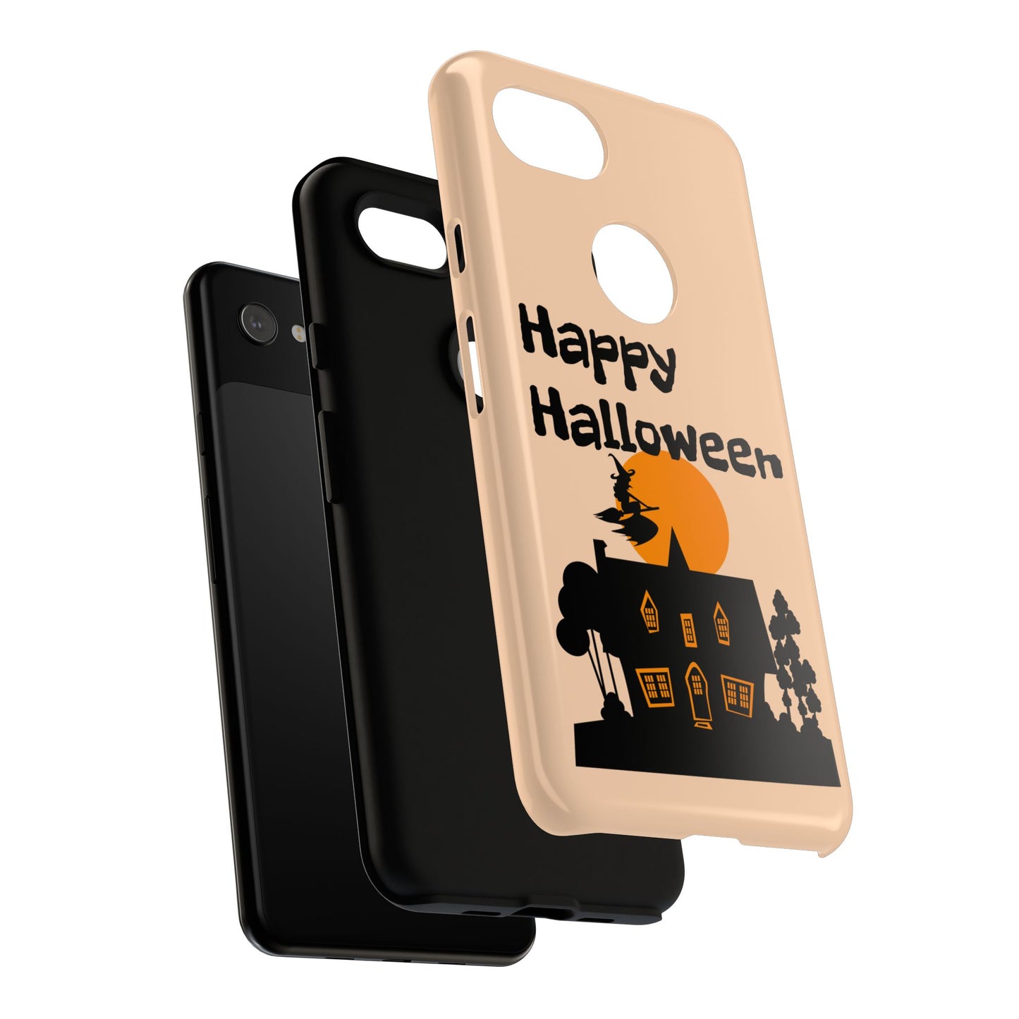 Halloween Phone Case, Spooky Mobile Cover, Tough Case for Phone, Witch Design, Fall Decor, Unique Gift for Halloween